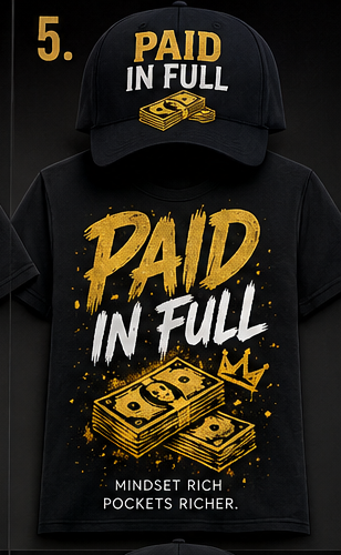Example product - Paid in Full
